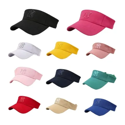 Open-top sun visor cap — supplier listing photo