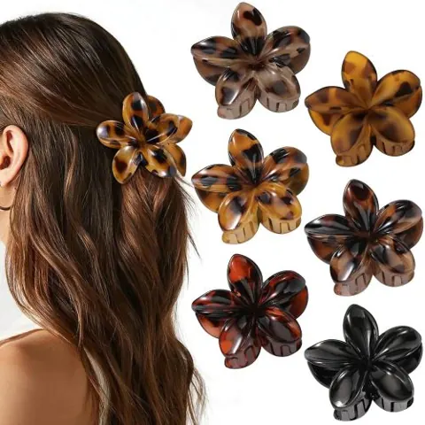 Plumeria flower claw clip — supplier listing photo