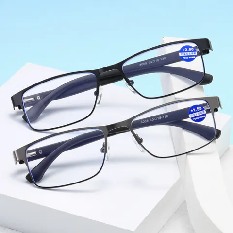 Blue-light reading glasses — supplier listing photo