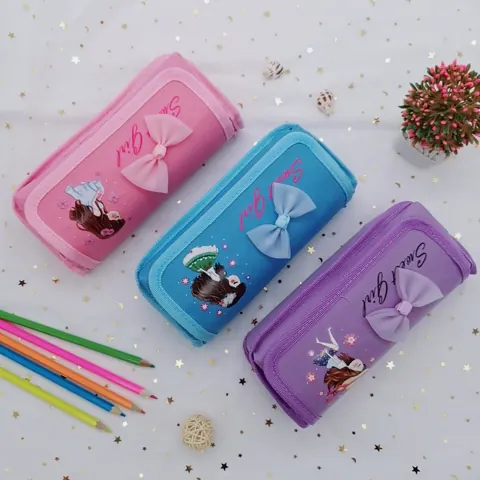 Flip-top pencil case — supplier listing photo