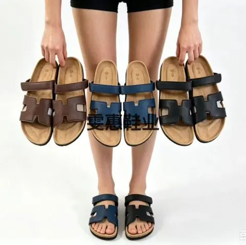 Cork footbed sandals — supplier listing photo