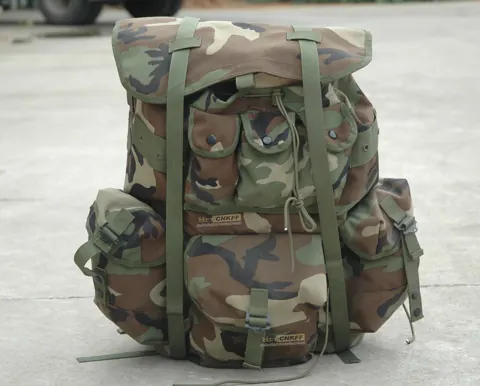 Camouflage frame backpack — supplier listing photo